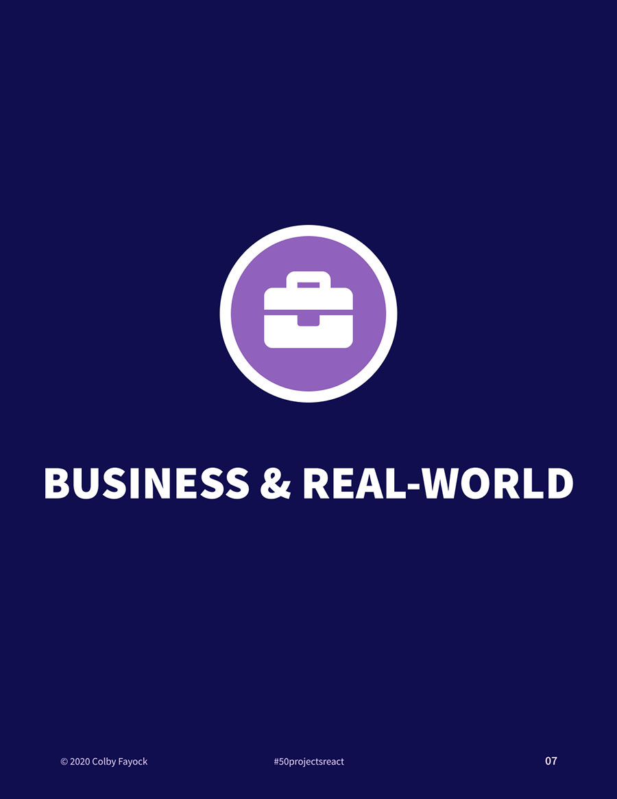 Example Business and Real-world Cover